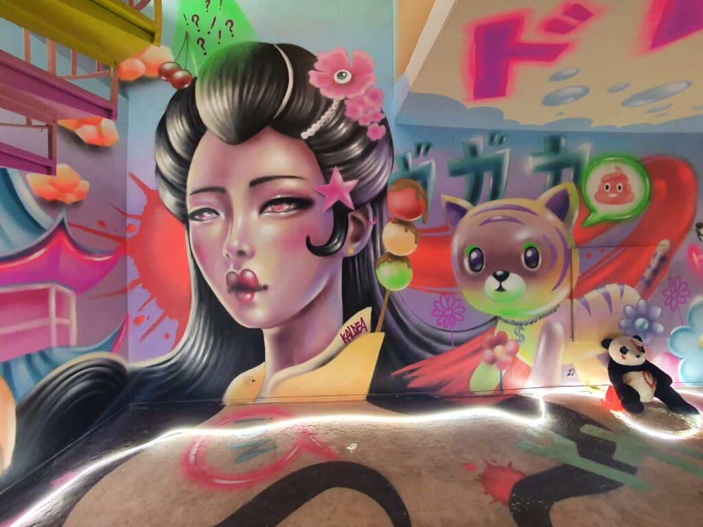 Graffiti street art 1