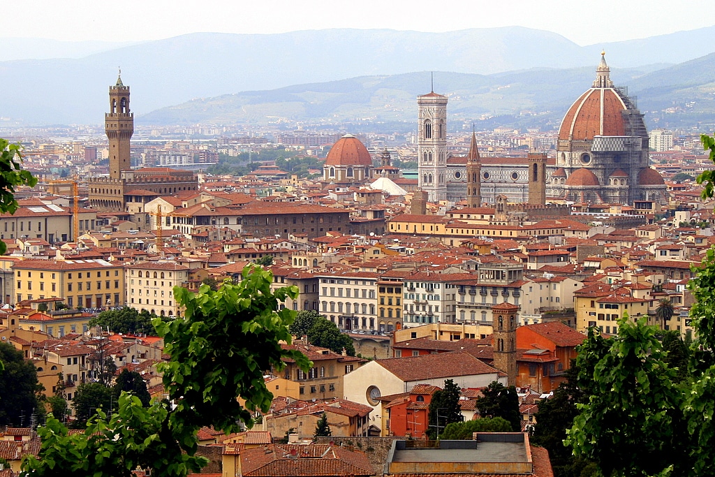 Vue panoramique de Florence