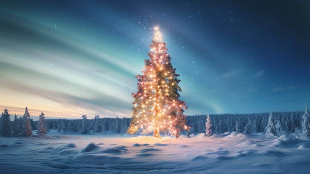 Sapin de Noel, Laponie